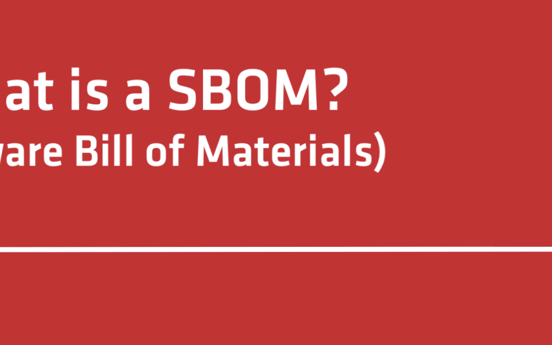 What is a SBOM?